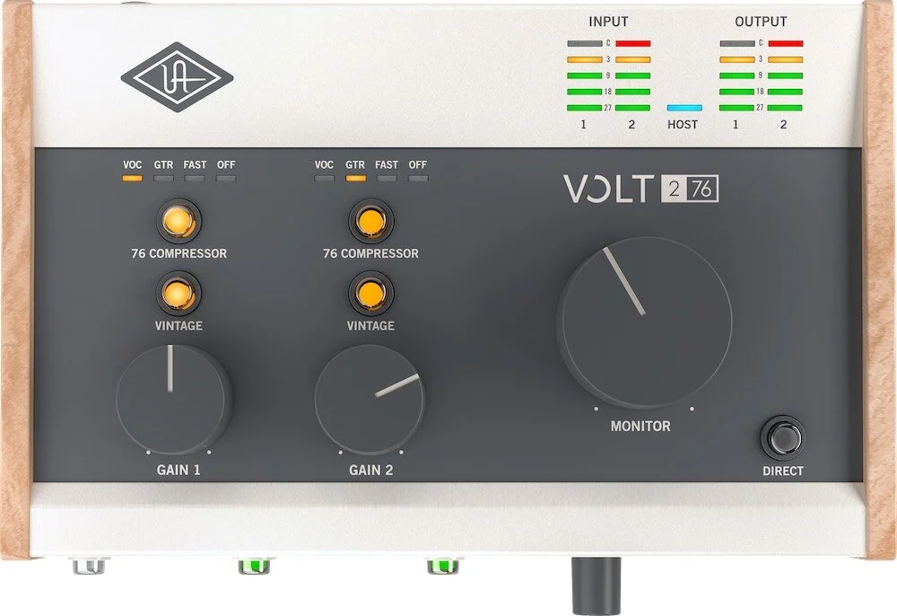VOLT 276 国内正規品 UNIVERSAL AUDIO Universal Audio Volt USB Audio Interfaces Announced
